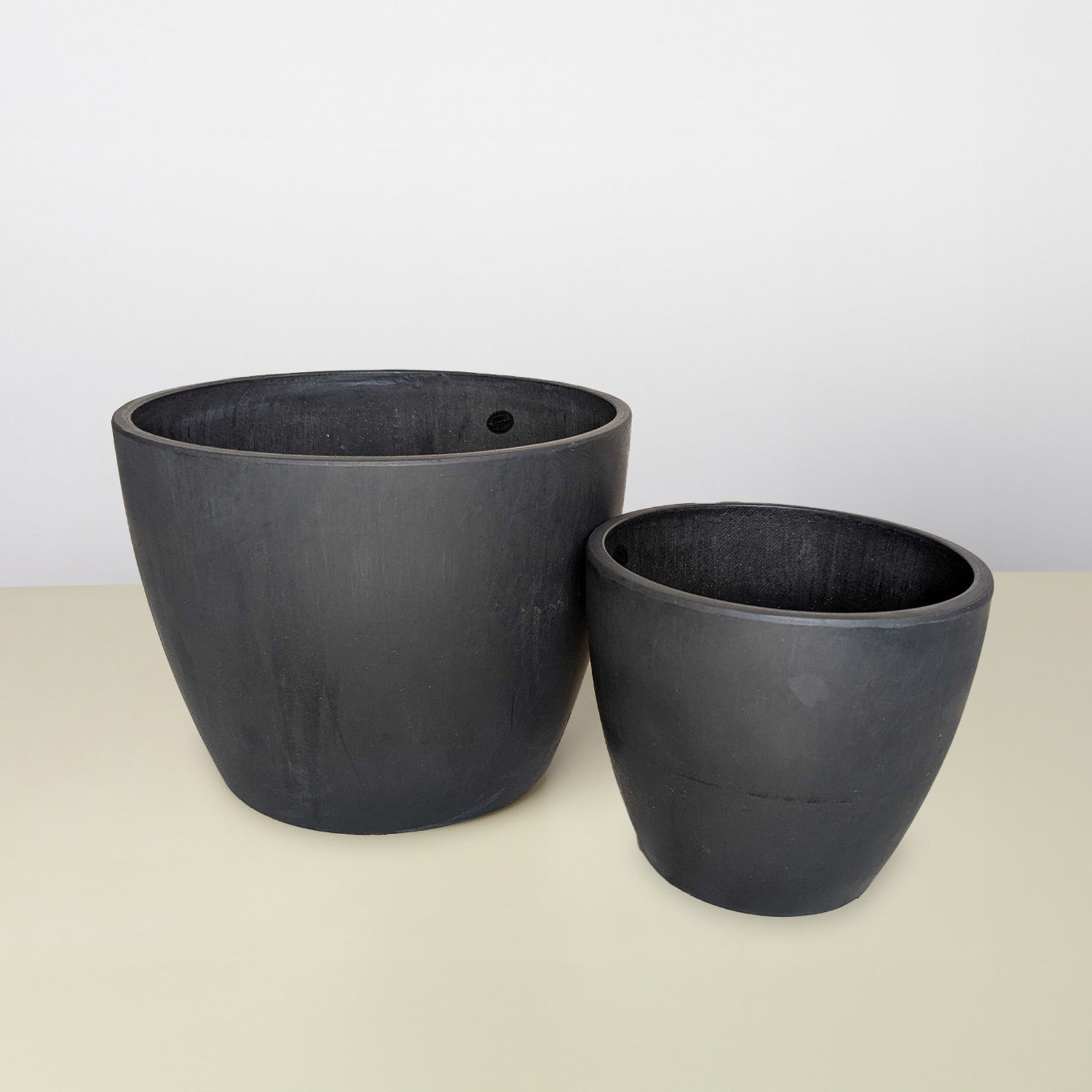 Black and TerraCotta Eco Pots-The Succulent Source