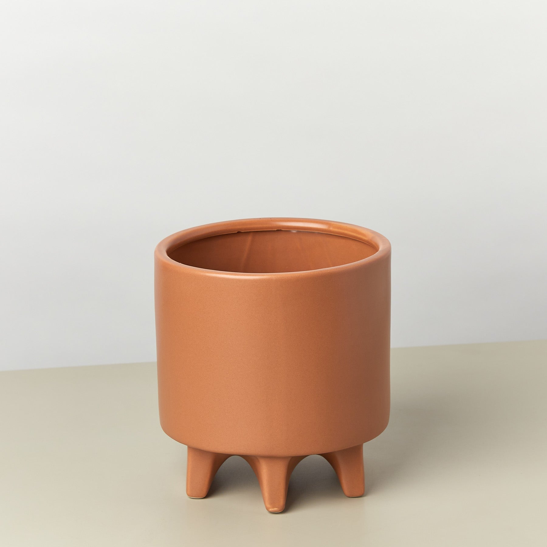 Stone Footed Planter - 6.5 Inch-Accessories ($10 Ship/31oz)-The Succulent Source