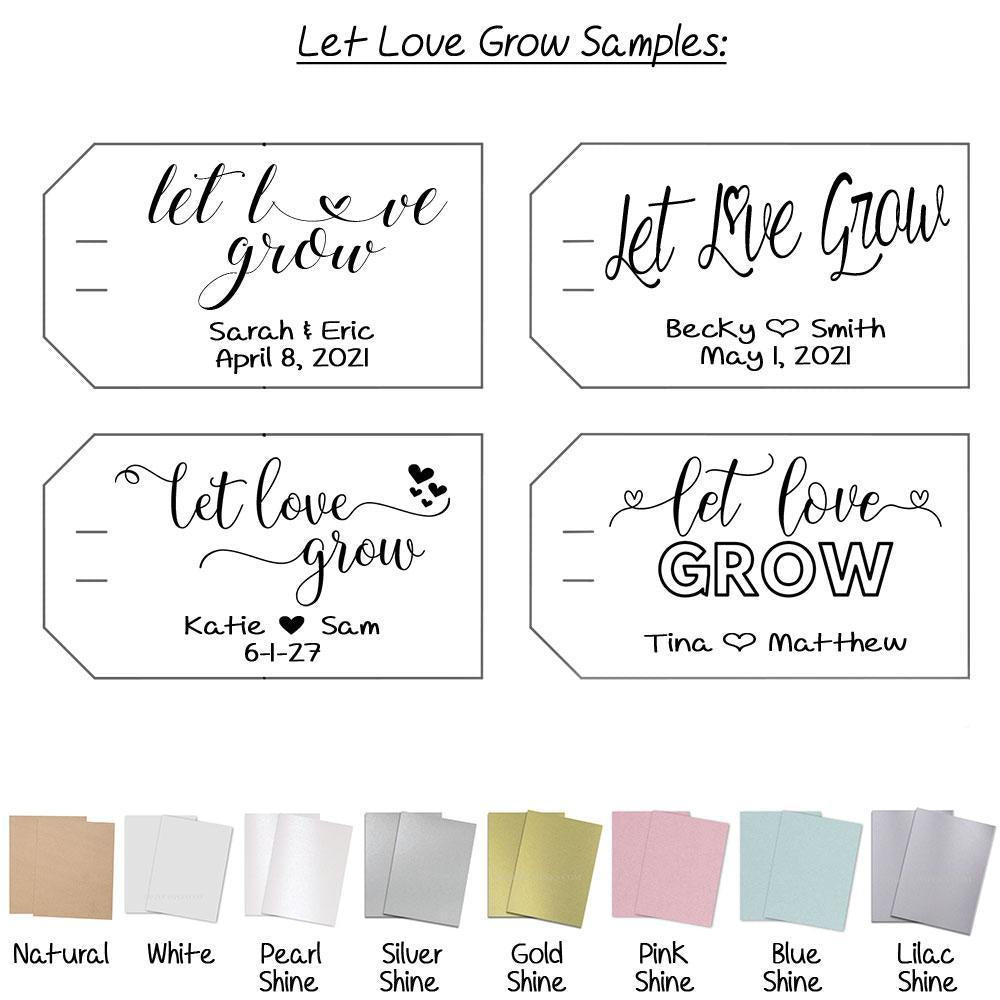21 Flag CUSTOM Favor Tags-Accessory-The Succulent Source