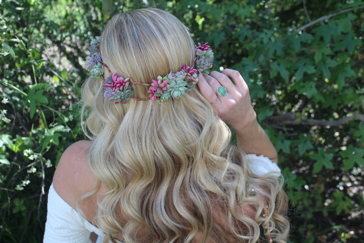 Succulent Crown - Live