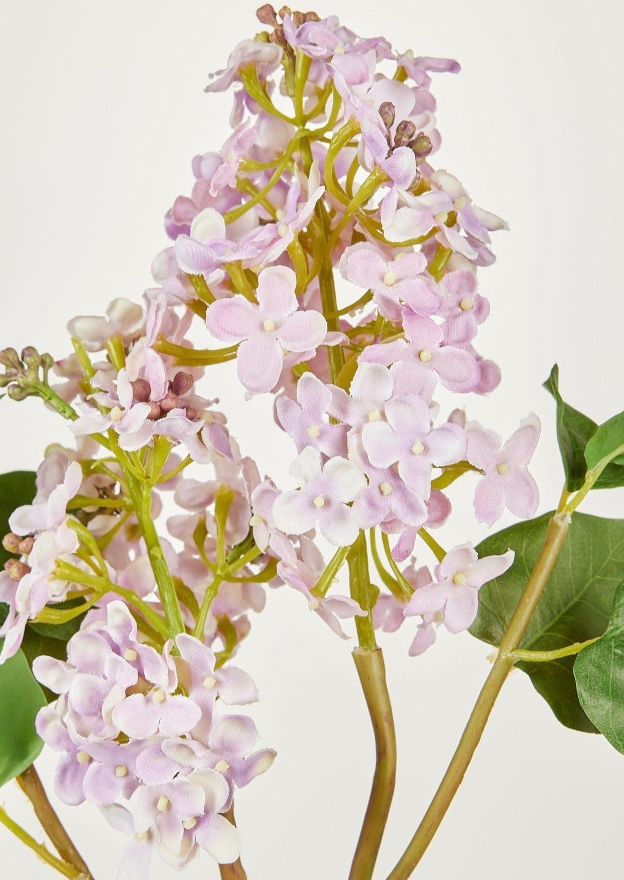 Artificial Flowers Pale Lavender Faux Lilac Branch - 30"-Blooming Flowers-The Succulent Source