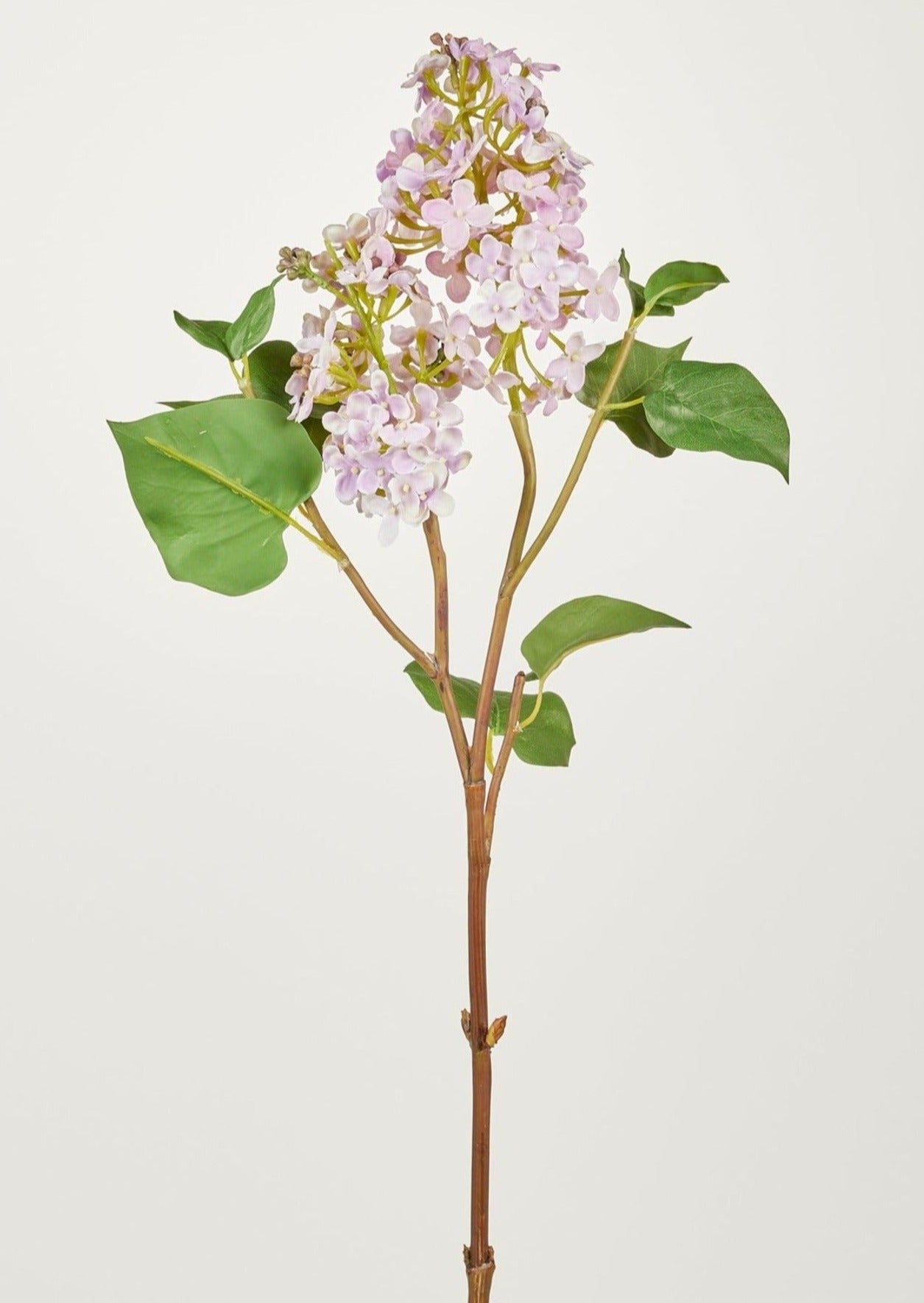 Artificial Flowers Pale Lavender Faux Lilac Branch - 30"-Blooming Flowers-The Succulent Source