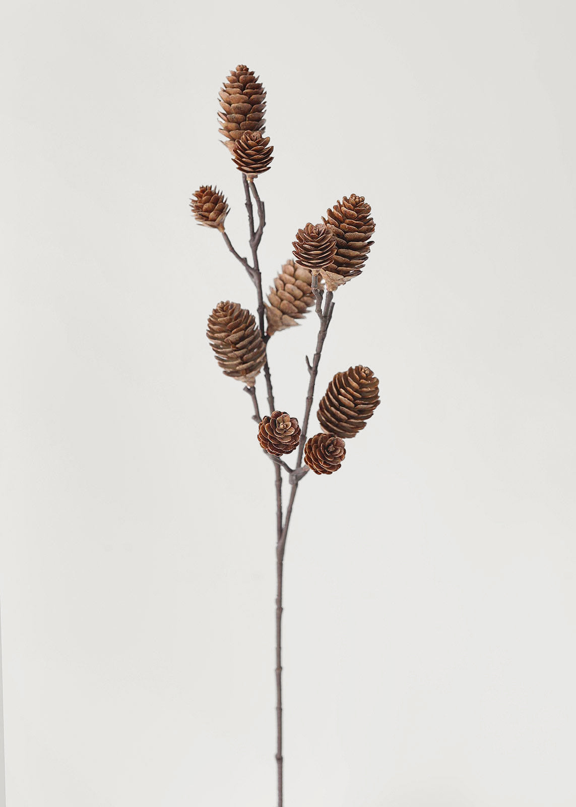 Artificial Pine Cone Branch Winter Decor - 28.5"-Everyday Plants-The Succulent Source