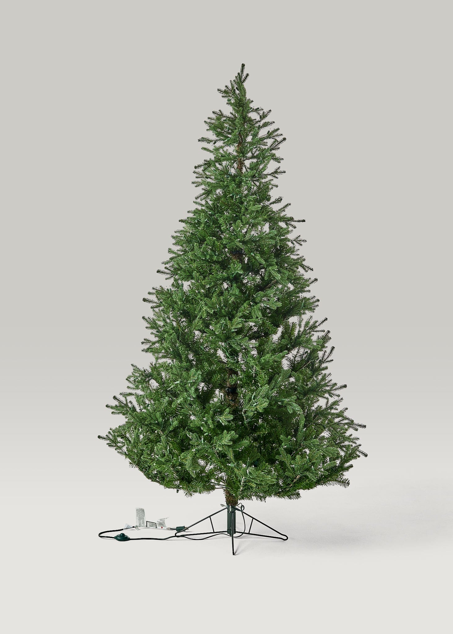 Faux Noble Fir Pre-Lit LED Christmas Tree with White Lights 7.5'-Everyday Plants-The Succulent Source