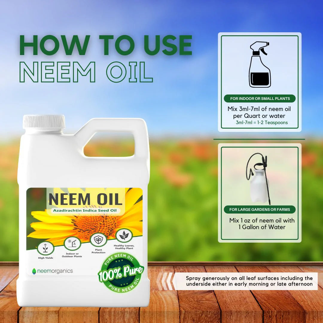 Neem Oil Organic Pest Control 16oz-The Succulent Source