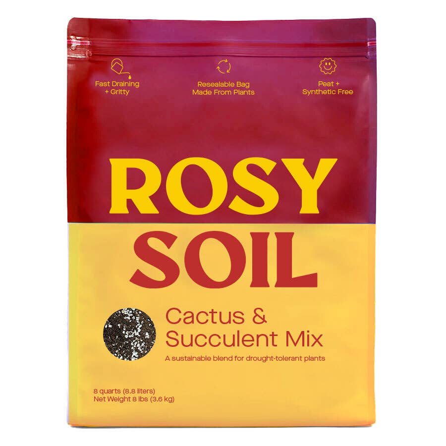 Rosy Soil- Organic Cactus & Succulent Mix 4qt-Soil-The Succulent Source