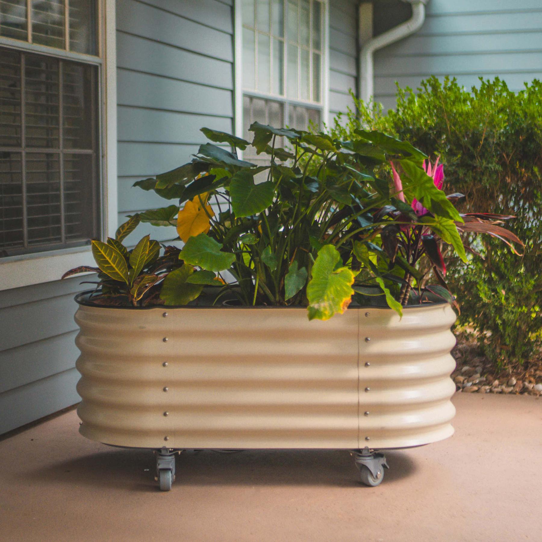 Self Watering Rolling Garden Bed-Garden beds-The Succulent Source