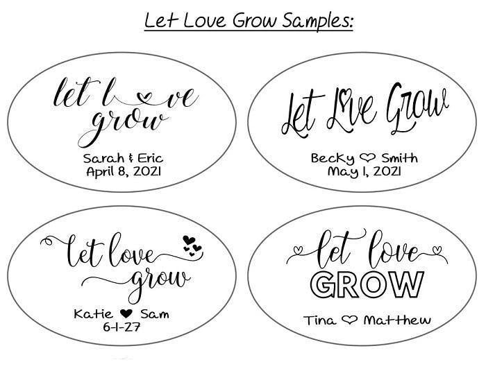 18 CUSTOM Pail Stickers-Accessory-The Succulent Source