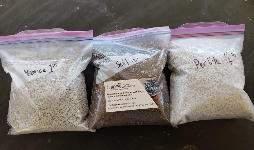 Soil, Pumice, Perlite, Worm Castings-Accessory-The Succulent Source